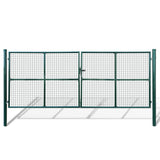 Vidaxl poort 415x200 cm 400x150 cm mesh