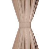 VIDAXL -Vorhänge mit Slots 135 x 245 cm Creme 2 STs