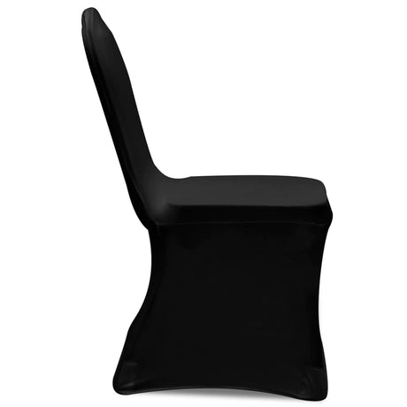 VIDAXL -Abdeckung für Stühle 50 Stück (schwarz)