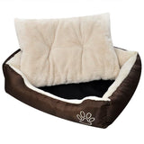 Canasta de perros Vidaxl con almohada LED XL