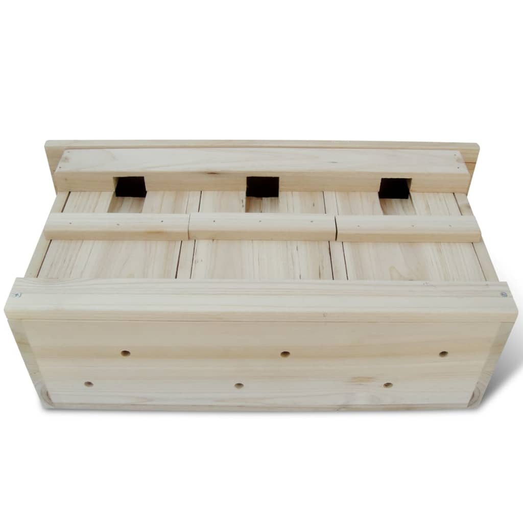 Vidaxl Nest Box per House Sparrow 44 x 15,5 x 21,5 cm