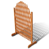 Vidaxl Garden Slat Arbeit 180x100 cm Massivholz Holz