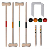 Vidaxl Croquet igra za 4 igralce Wood