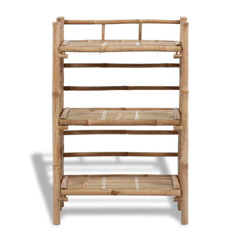 Vidaxl Plant Rack Bambus mit 3 Brettern