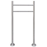 Vidaxl Letterbox Stand Edelstahl