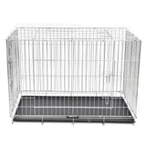 Vidaxl Hundebank zusammenklappbar xxl Metall
