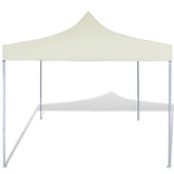 Vidaxl Partytent faltbar 3x3 m Creme