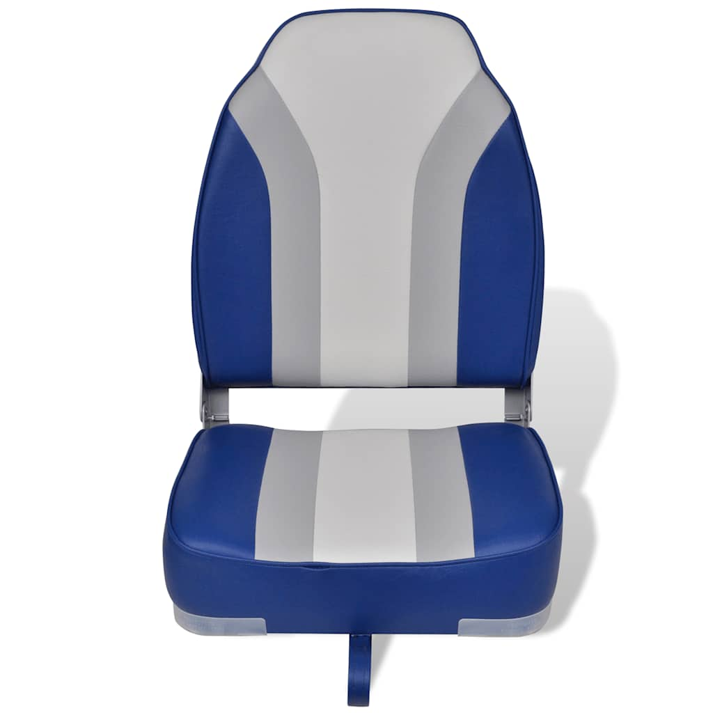 Vidaxl boat chair foldable with high backrest