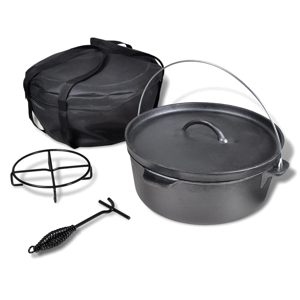 Vidaxl Braadpan 11,3 l einschließlich Zubehör