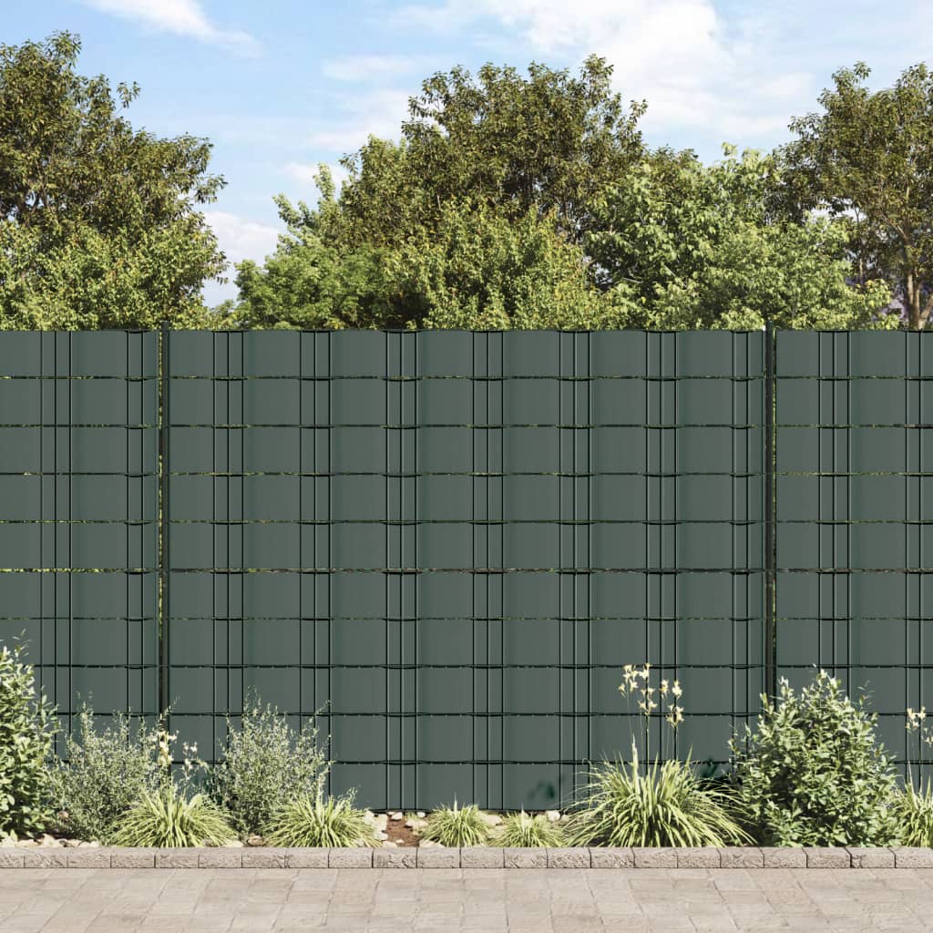 Vidaxl Garden Screen 70x0.19 M PVC vert