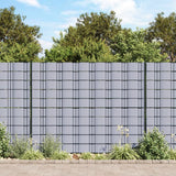 Vidaxl Garden Screen 70x0,19 m PVC světle šedá