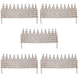 Vidaxl Weidenzaun 5 PCs 170x37 cm