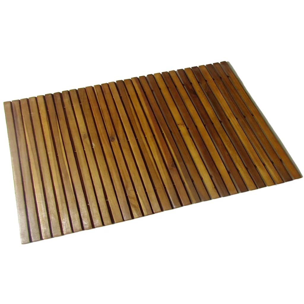 VidaXL Bathmat 80x50 cm Acacia wood