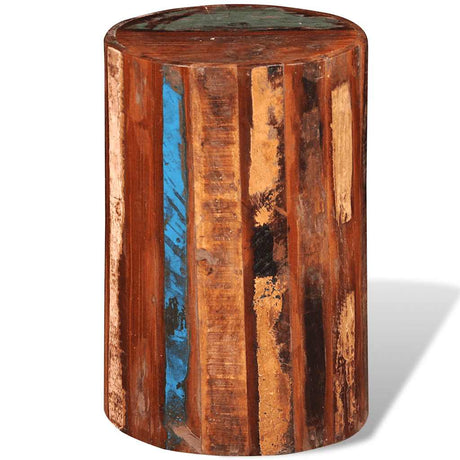 Vidaxl kruk massief gerecycled hout