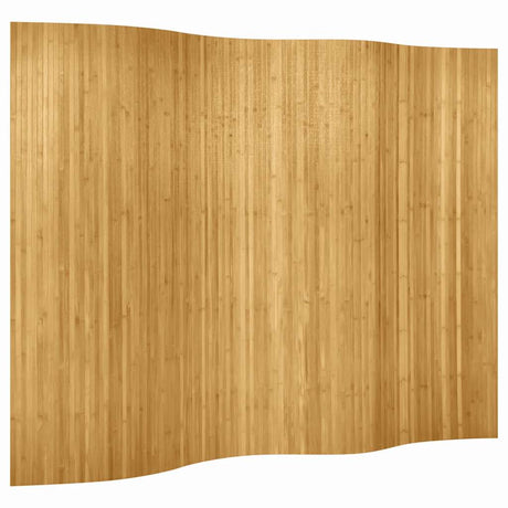 Vidaxl kamerscherm breedte 250 cm hoogte 165 cm bamboe natuurlijk