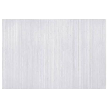 Vidaxl kamerscherm breedte 250 cm hoogte 165 cm bamboe wit