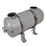 Vidaxl Schwimmbad Wärmetauscher 355 x 134 mm 40 kW