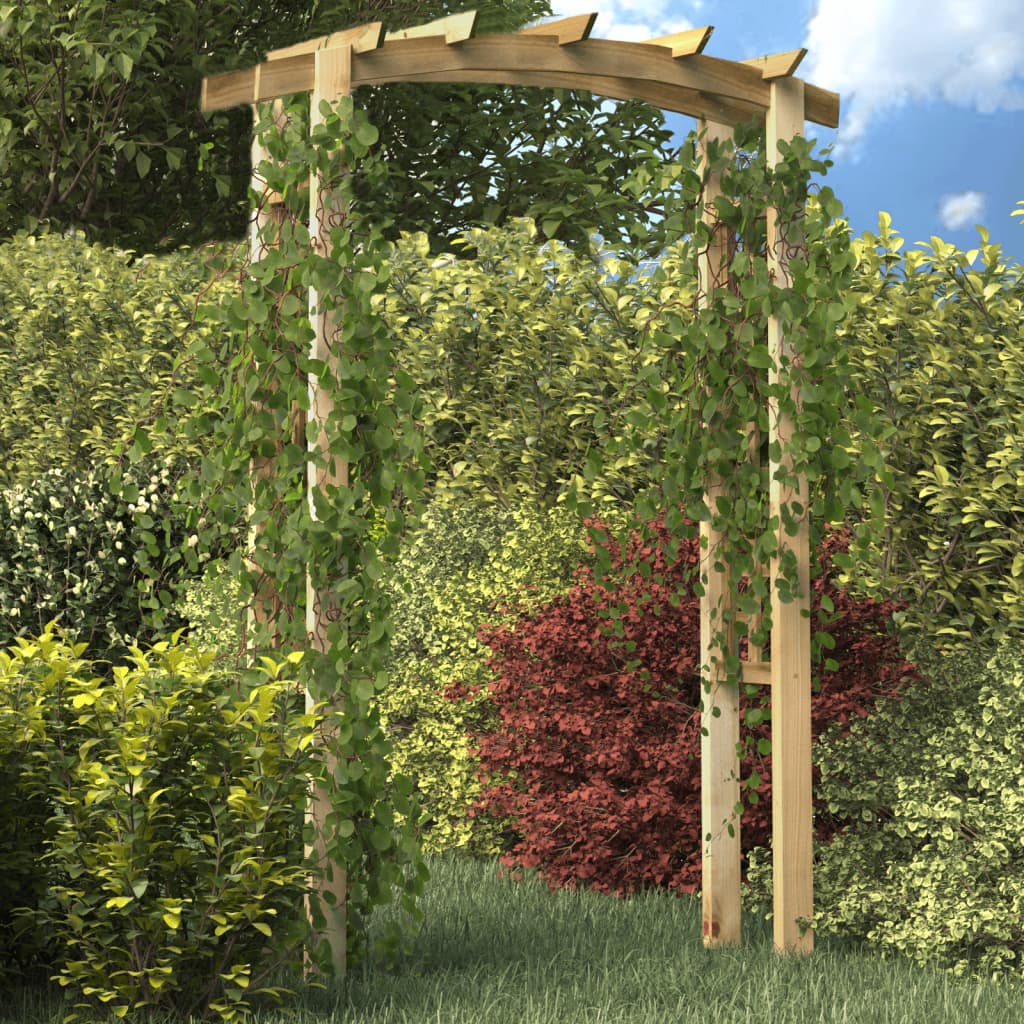 VidaXL Tuinboog 150x60x210 cm hout