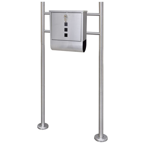 Vidaxl Letterbox auf Edelstahlstandard
