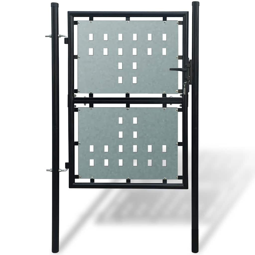 Vidaxl -Port nur 100x225 cm schwarz