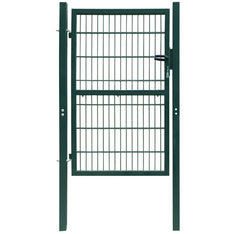 Vidaxl Poort Double Rod Bett (Knöchel) 106x190 cm Grün
