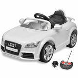 Vidaxl Electric Auto Audi TT Rs z daljinsko kontrolo belo