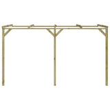 Vidaxl pergola 2x4x2.2 m trä