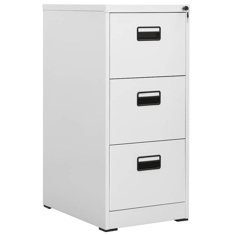 Vidaxl archiefkast 46x62x102,5 cm staal lichtgrijs