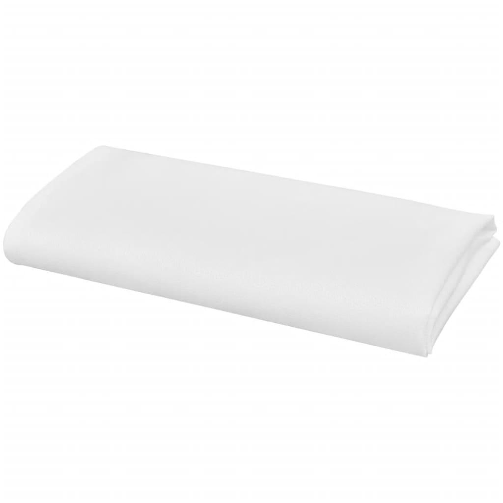 Vidaxl Napkins White 50 pieces 50 x 50 cm