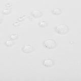 VIDAXL -Tabletten weiß 5 Stück 130 x 130 cm