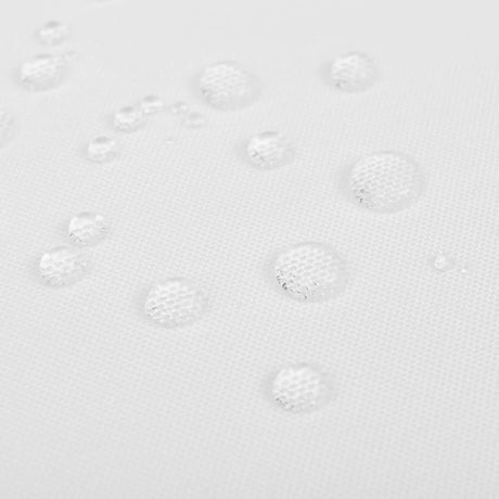 Vidaxl -Tischdecke weiß 5 Teile 170 x 130 cm