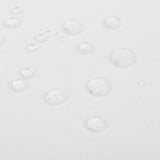 VIDAXL -Tabletten weiß 5 Stück 220 x 130 cm