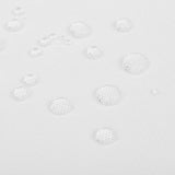 VIDAXL -Tabletten weiß 5 Stück 220 x 130 cm