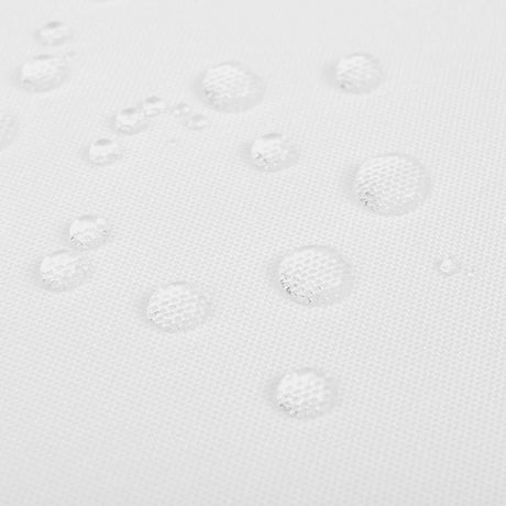 VIDAXL -Tabletten weiß 5 Stück 220 x 130 cm
