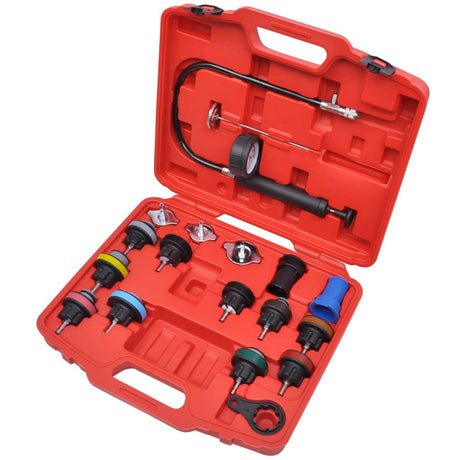 VIDAXL Kühlerdrucktester 18-teilig