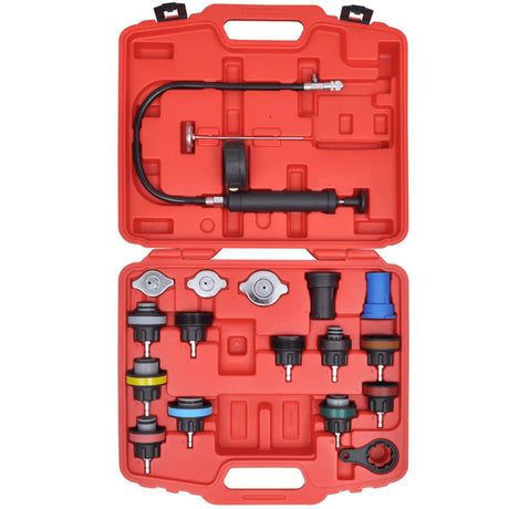 VIDAXL Kühlerdrucktester 18-teilig