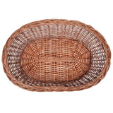 Vidaxl Hundekorb Haustierbett 50 cm Natural Willow