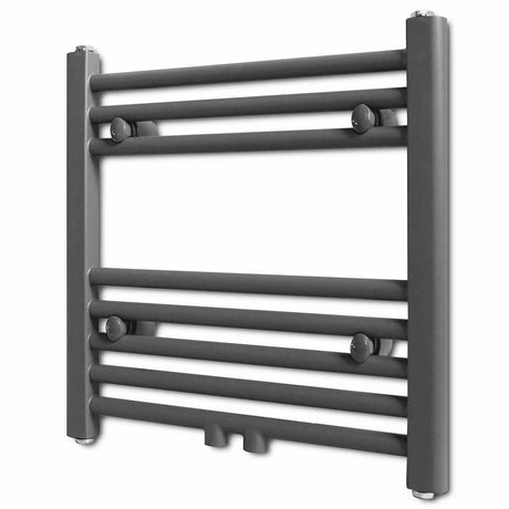 Vidaxl Kühlerhandtuchregal gerade 480 x 480 mm grau