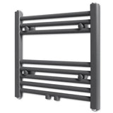 Vidaxl Kühlerhandtuchregal gerade 480 x 480 mm grau