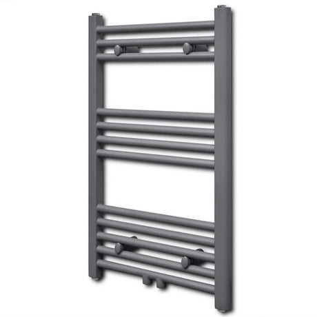 Vidaxl Kühlerhandtuchregal gerade 500x764 mm grau
