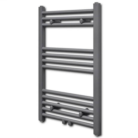 Vidaxl Kühlerhandtuchregal gerade 500x764 mm grau