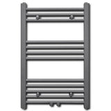 Vidaxl Kühlerhandtuchregal gerade 500x764 mm grau