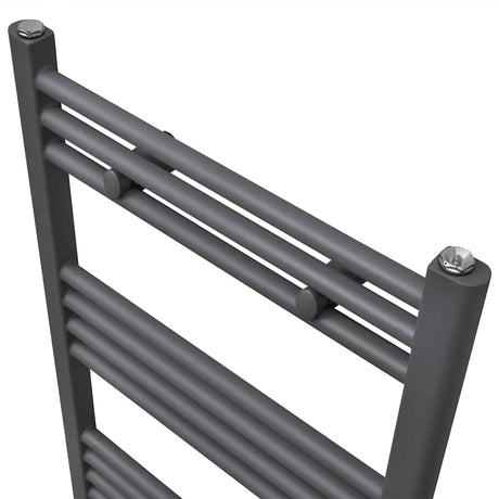 Vidaxl Kühlerhandtuchregal gerade 500x764 mm grau