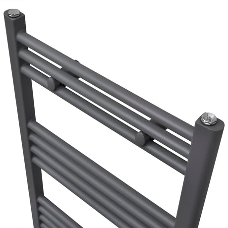 Vidaxl Kühlerhandtuchregal gerade 500x764 mm grau