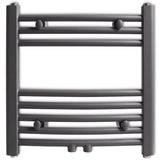 Vidaxl Kühlerhandtuchregal 480 x 480 mm grau