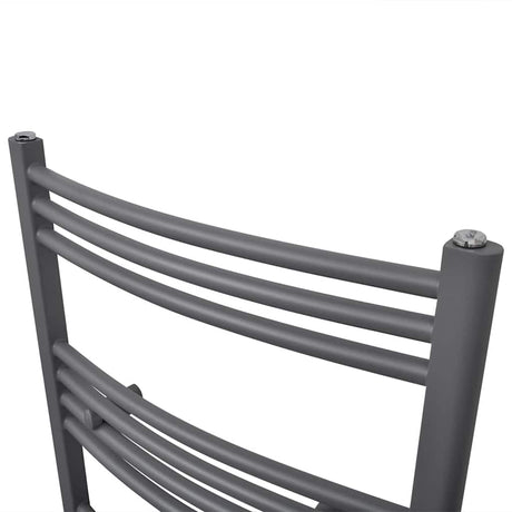 Vidaxl Kühlerhandtuchregal 480 x 480 mm grau