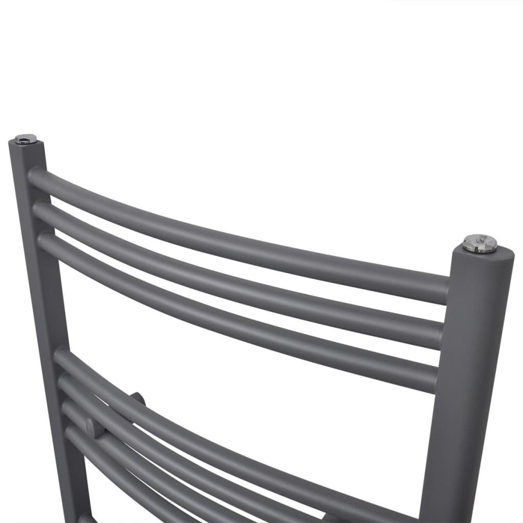 Vidaxl Kühlerhandtuchregal 480 x 480 mm grau