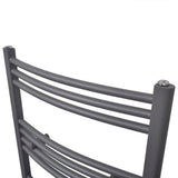 Vidaxl Kühlerhandtuchregal 480 x 480 mm grau