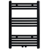 Vidaxl Kühlerhandtuchregal gerade 500x764 mm schwarz