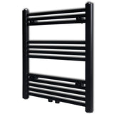 Vidaxl Kühlerhandtuchregal gerade 600x764 mm schwarz